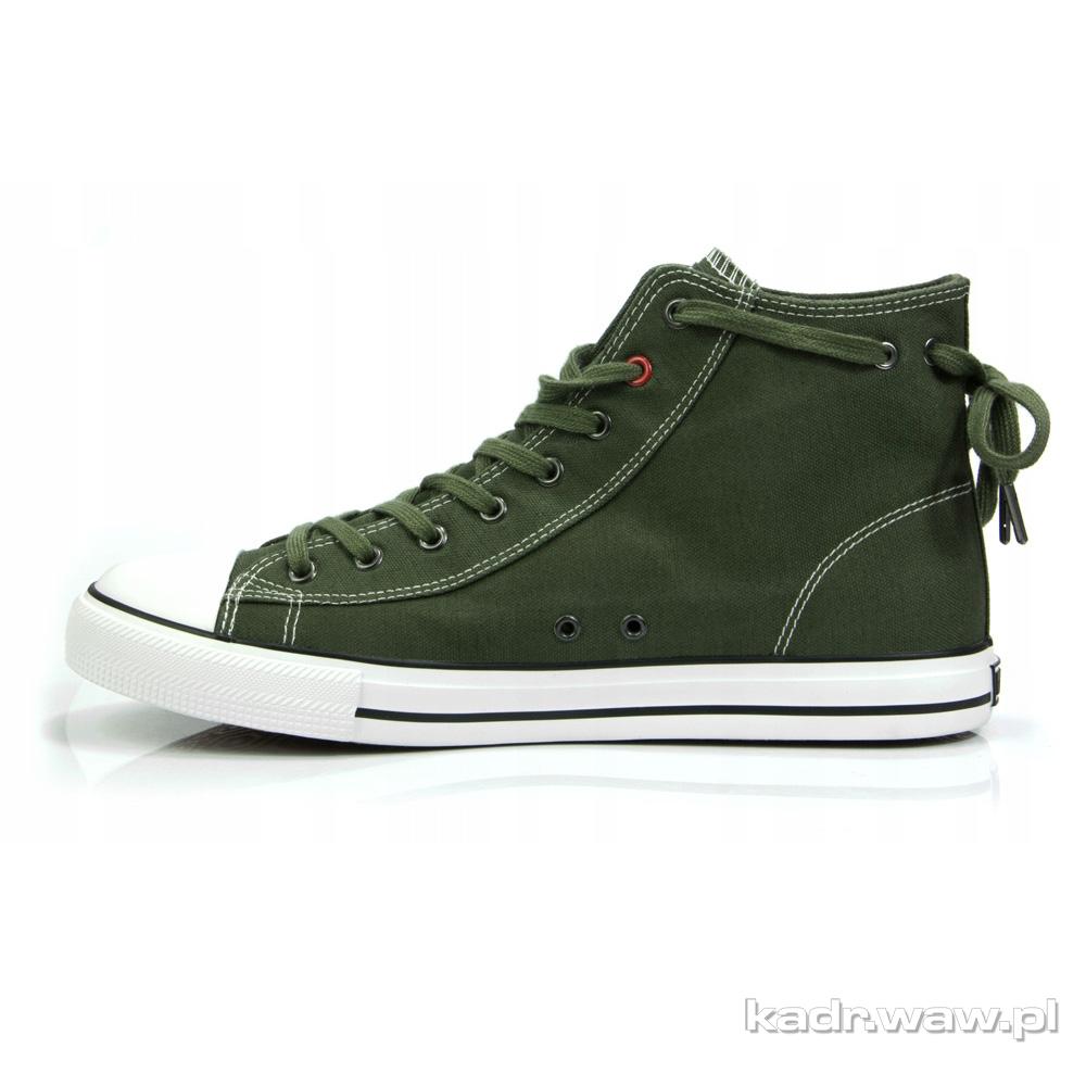 Trampki Męskie BIG STAR Zielone KHAKI