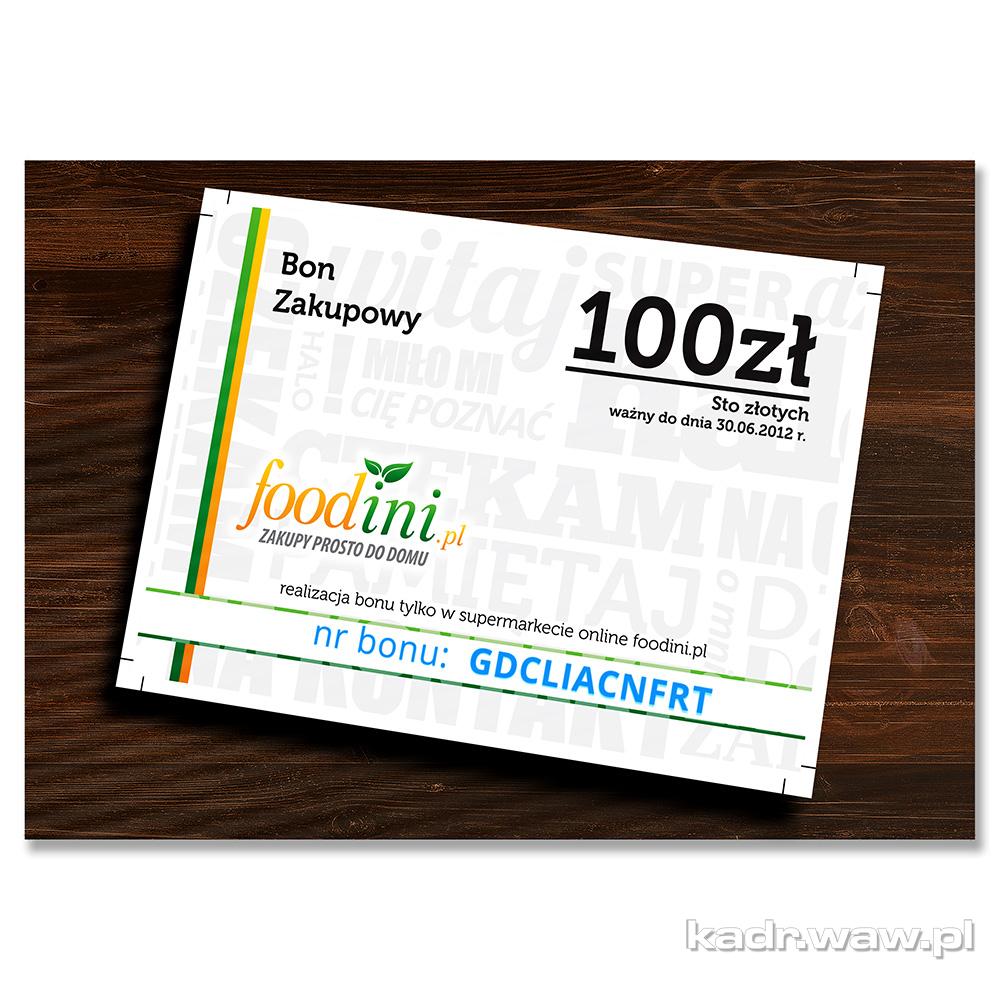 Bony Zakupowe - Drukowane, lub Elektroniczne