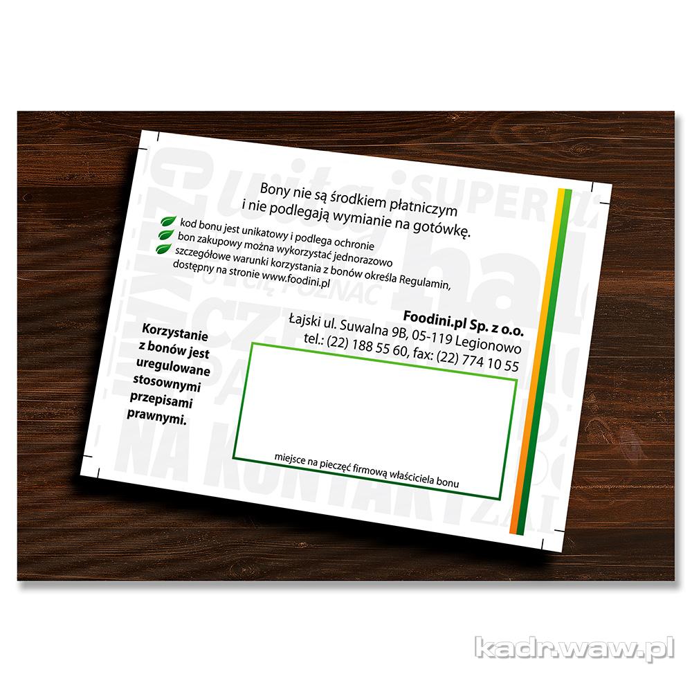 Bony Zakupowe - Drukowane, lub Elektroniczne