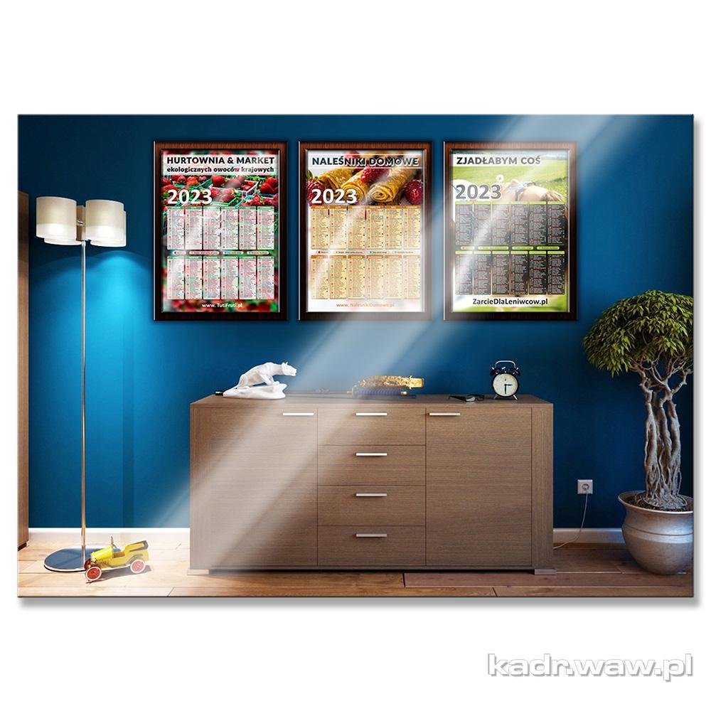 Kalendarze Ścienne PIONOWE A4-A0