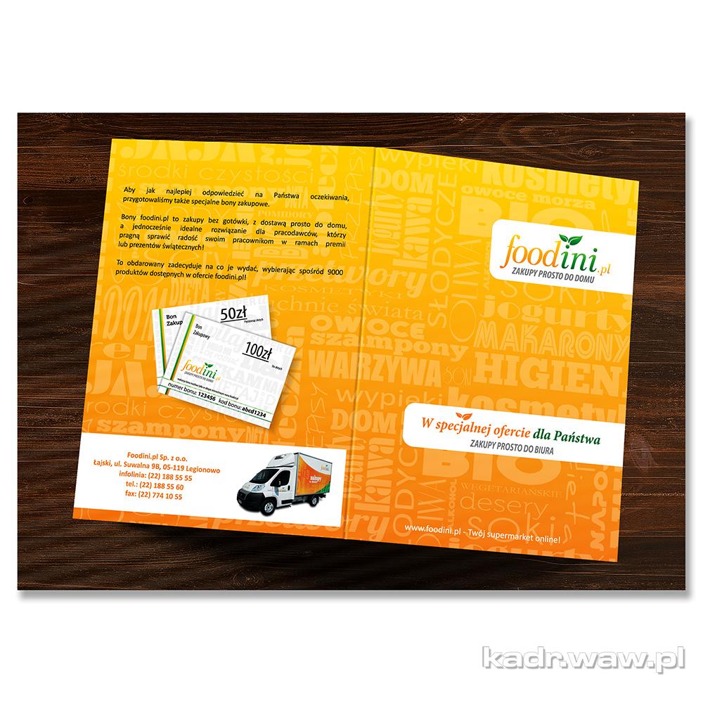 Ulotki Promocyjne ŁAMANE A4 do A5, A3 do A4