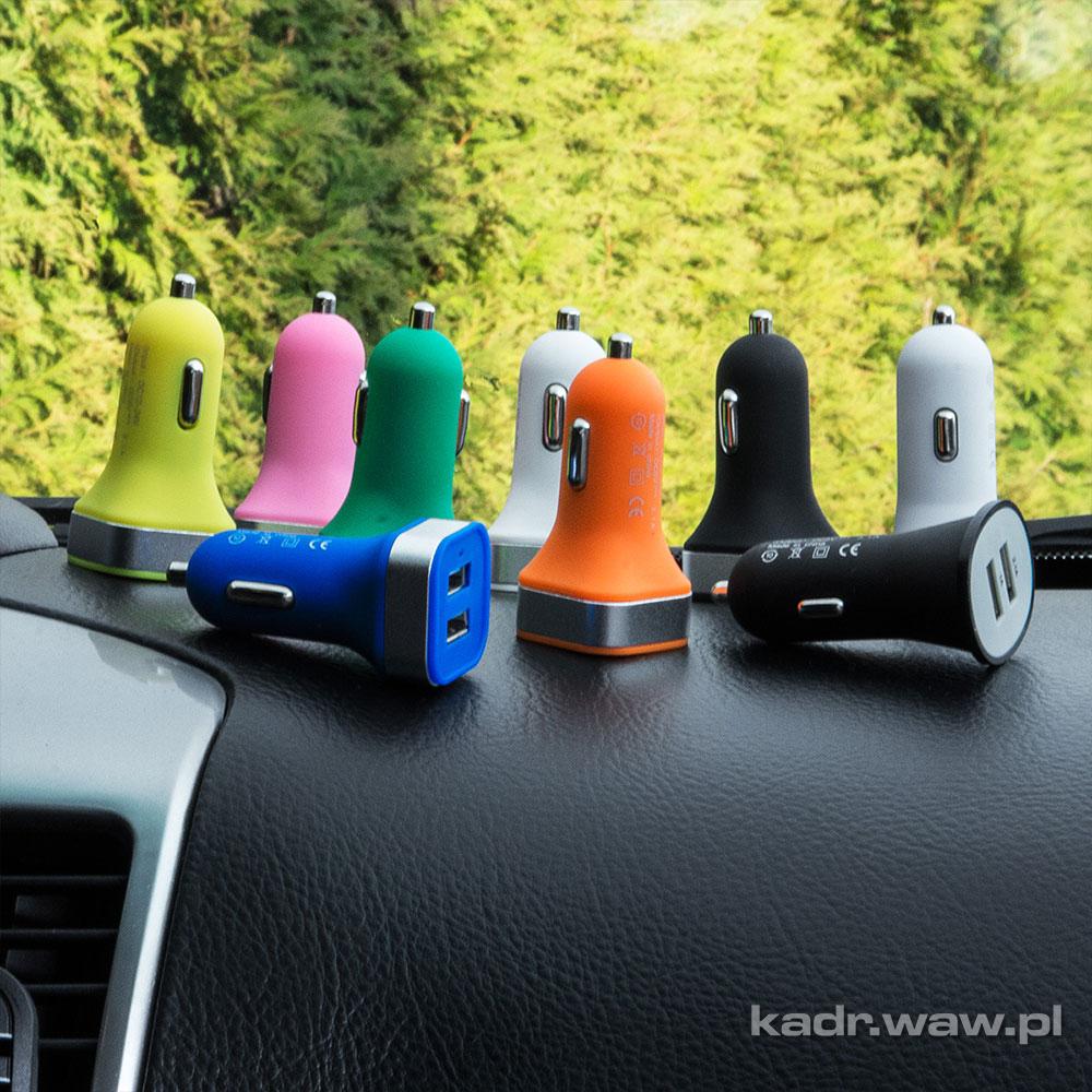 Ładowarki Samochodowe - Pakiet 16 Zdjęć do E-Commerce