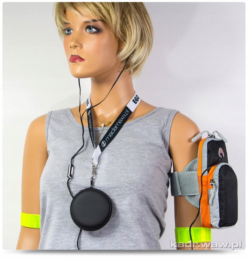 Kabel Nylonowy USB 3w1 300cm + Etui ze Smyczą