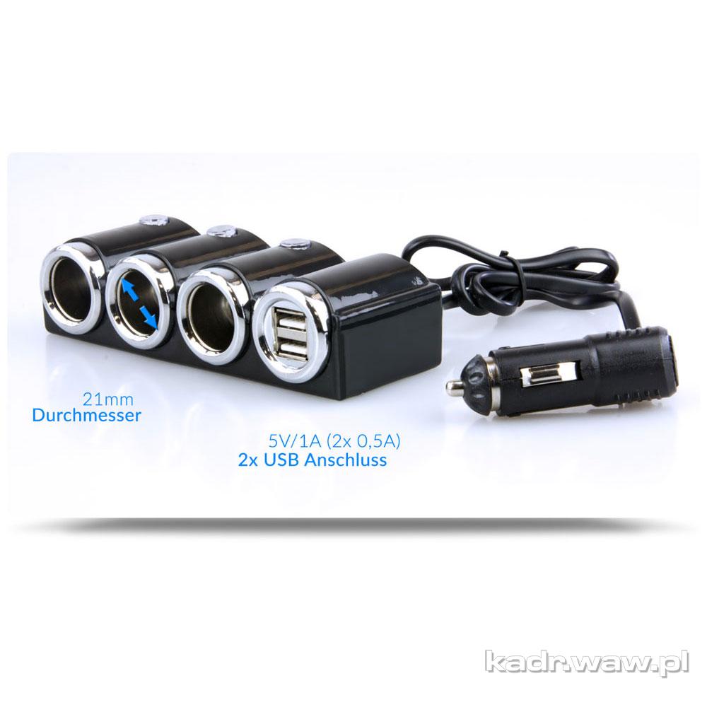 Rozgałęziacz Gniazda Zapalniczki - Pakiet 16 Zdjęć do E-Commerce