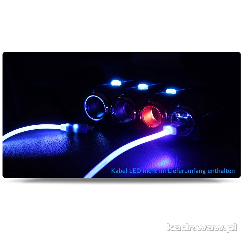 Rozgałęziacz Gniazda Zapalniczki - Pakiet 16 Zdjęć do E-Commerce